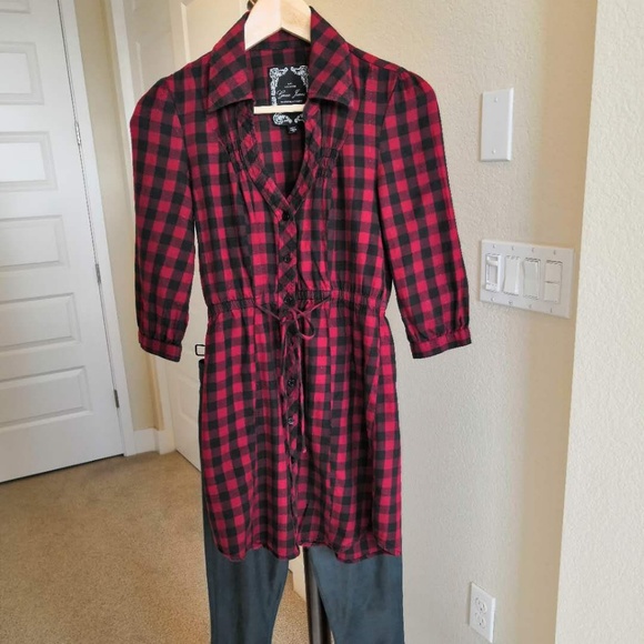 Checkered tunic - Picture 2 of 4